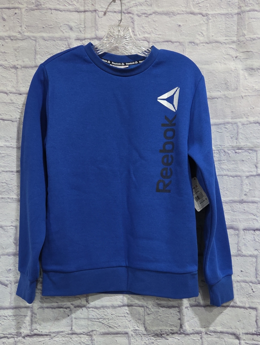 Reebok Men's Blue Crewneck Sweatshirt